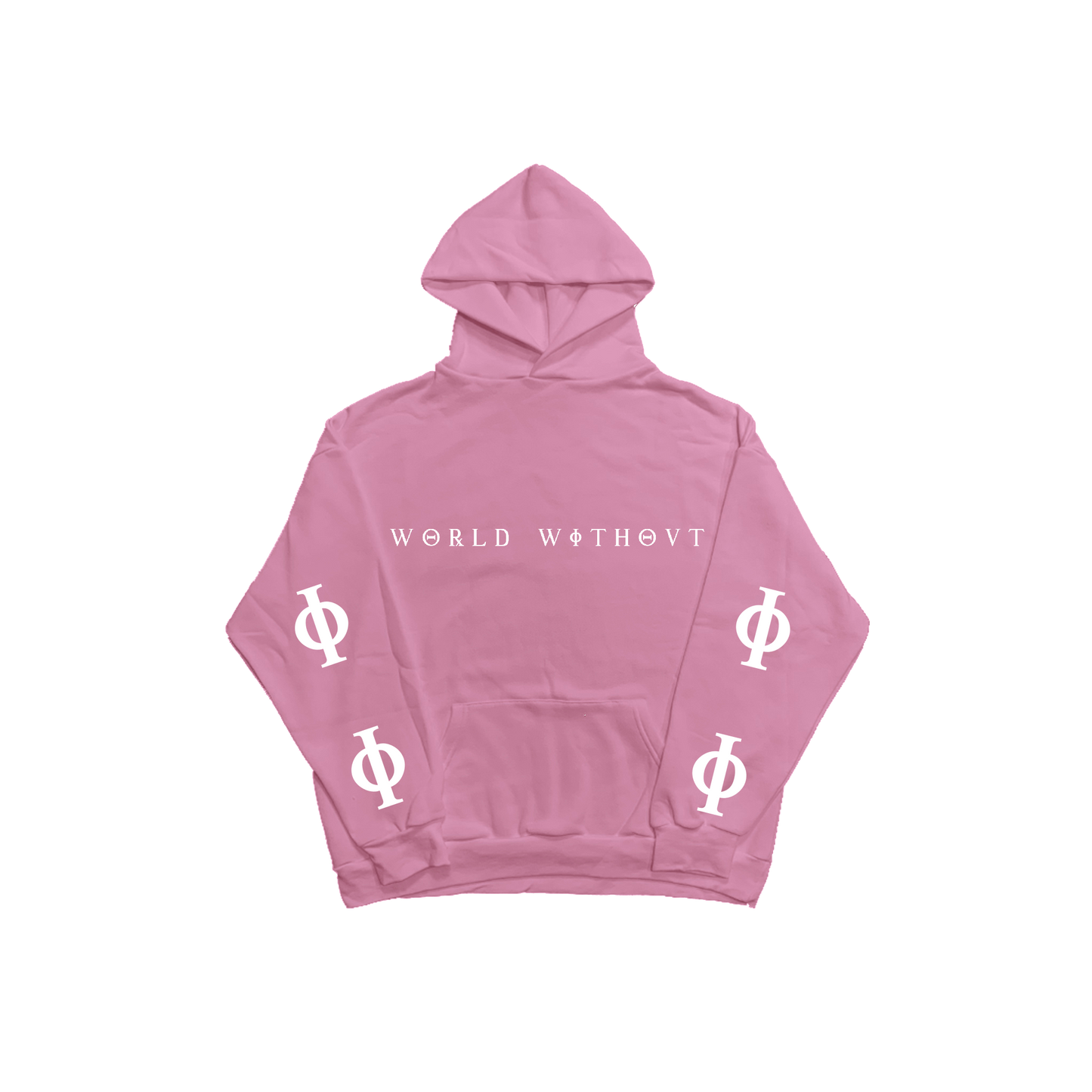 "Greek" Hoodie Pink