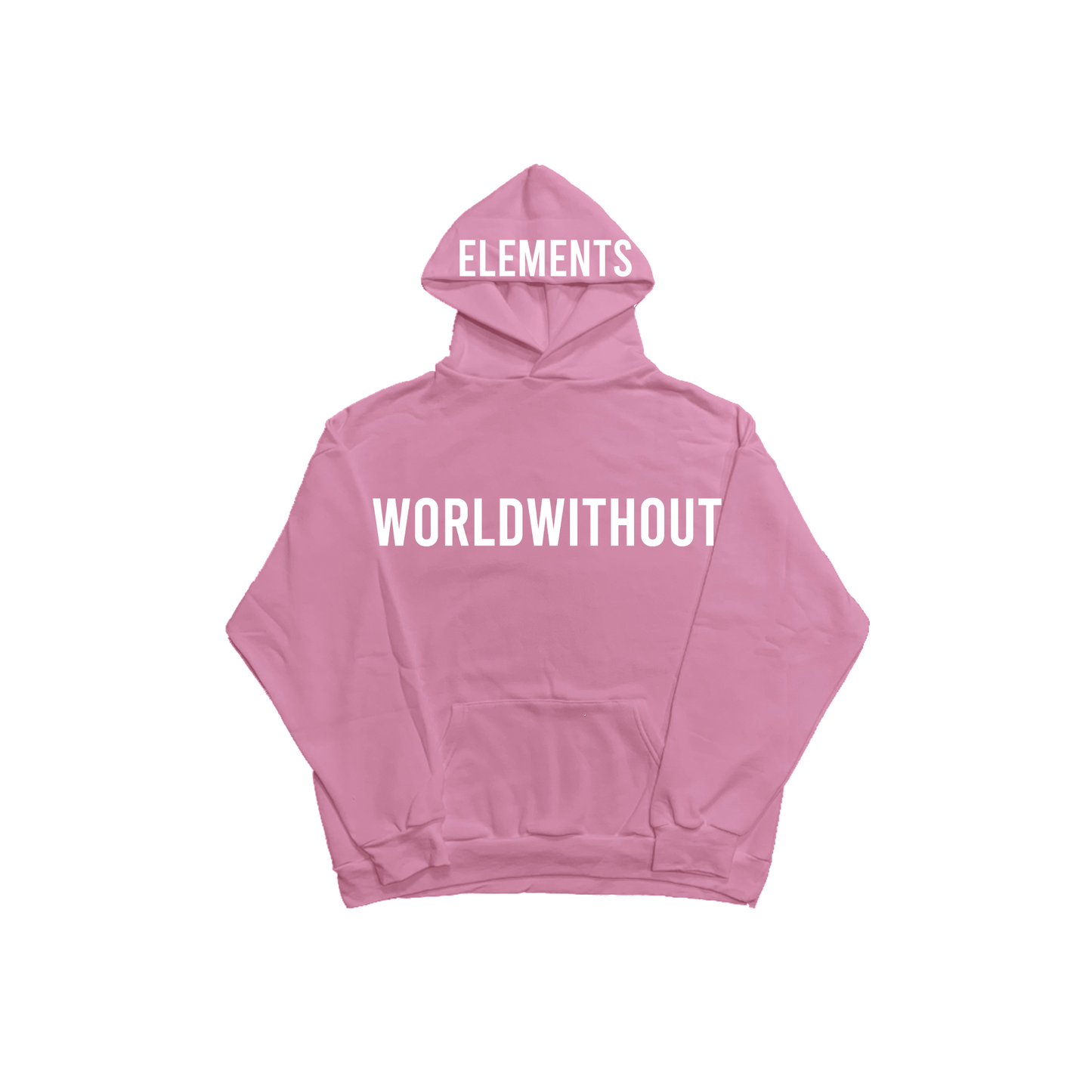 World Without Hoodie "Pink"