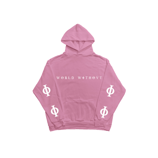 "Greek" Hoodie Pink