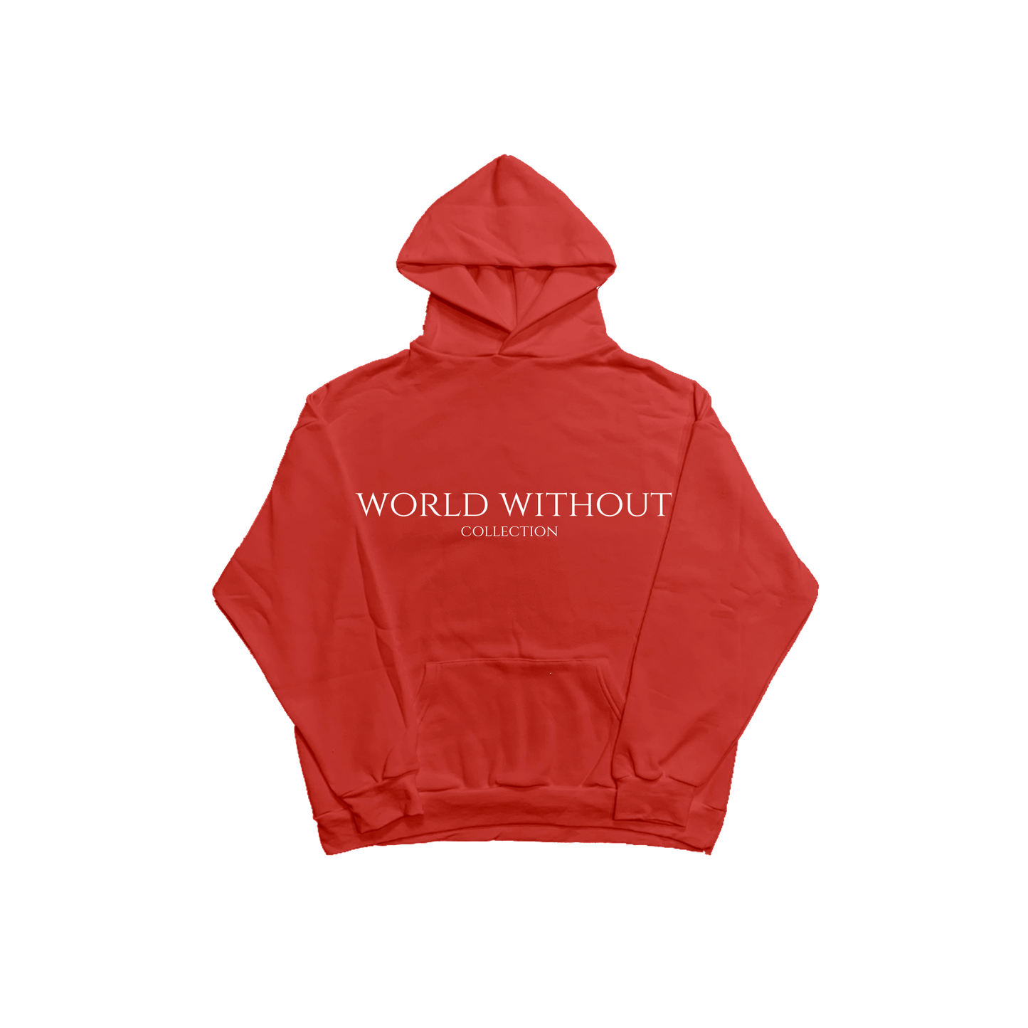 World Without Hoodie "Red"