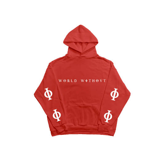 "Greek" Hoodie Red
