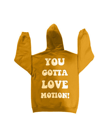 "Gotta Love Motion" Puff Print Hoodie